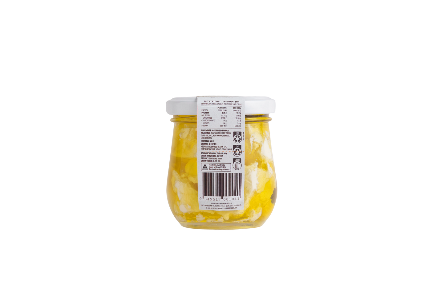 Mini EVOO Buffalo Feta 100g (12x100g) Box - RETAIL LINE
