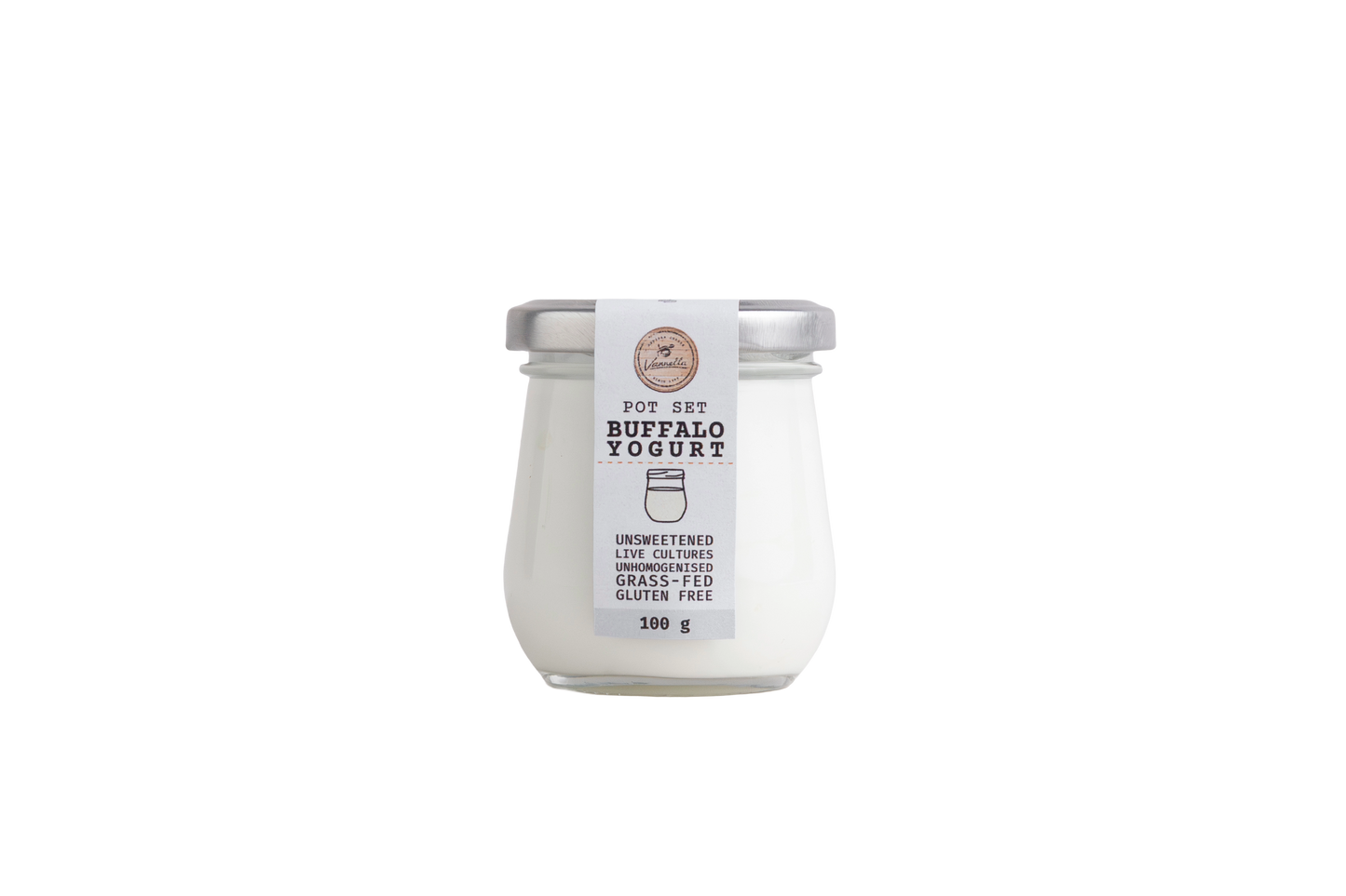 Mini Buffalo Pot Set Yogurt 100g (12x100g) Box