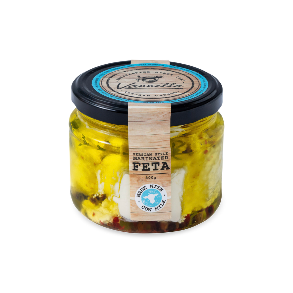 Marinated Persian Feta BOX Vannella Cheese WHOLESALE
