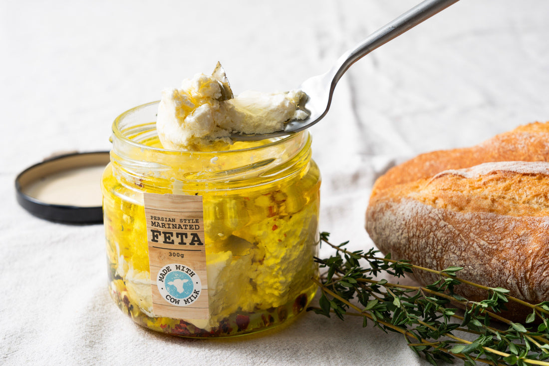 Marinated Persian Feta BOX Vannella Cheese WHOLESALE